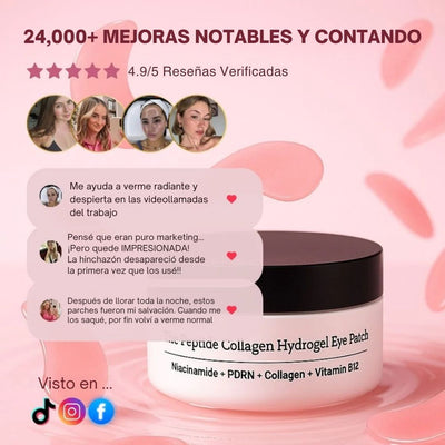 Parches Mágicos (30 Pares) | Difumina Ojeras y Bolsas en los Ojos