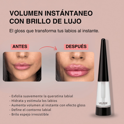 Pack Velisse Gloss Voluminizador Instantáneo